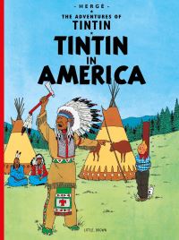 Book Cover for Tintin in America by Hergé