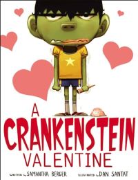 Book Cover for A Crankenstein Valentine by Samantha Berger