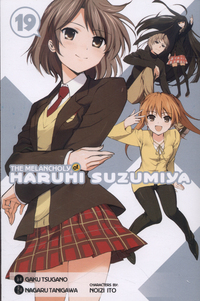 Book Cover for The Melancholy of Haruhi Suzumiya. 19 by Nagaru Tanigawa, Noizi Ito