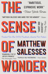 Book Cover for The Sense of Wonder by Matthew Salesses