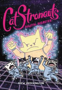 Book Cover for CatStronauts by Drew Brockington