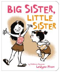 Book Cover for Big Sister, Little Sister by LeUyen Pham
