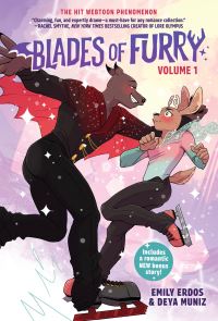 Book Cover for Blades of Furry. Volume 1 by Emily Erdos, Deya Muniz