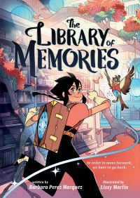 Book Cover for The Library of Memories (A Graphic Novel) by Barbara Perez