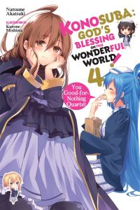 Book Cover for Konosuba Volume 4 by Natsume Akatsuki