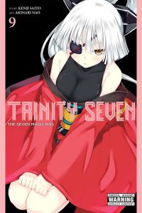Book Cover for Trinity Seven Volume 9 by Kenji Saitou