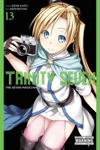 Book Cover for Trinity Seven. Volume 13 by Kenji Saito