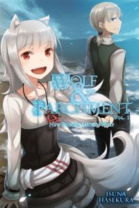 Book Cover for Wolf & Parchment. Volume 1 New Theory Spice & Wolf by Isuna Hasekura