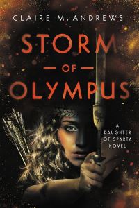 Book Cover for Storm of Olympus by Claire M Andrews