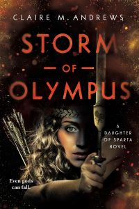 Book Cover for Storm of Olympus by Claire M Andrews