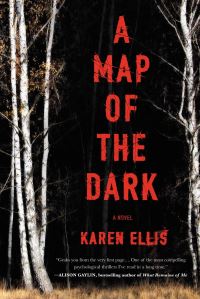 Book Cover for A Map of the Dark by Karen Ellis