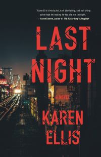 Book Cover for Last Night by Karen Ellis