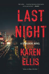 Book Cover for Last Night by Karen Ellis