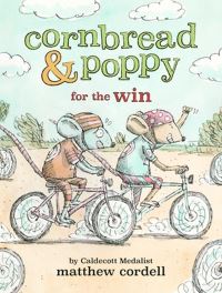 Book Cover for Cornbread & Poppy for the Win by Matthew Cordell