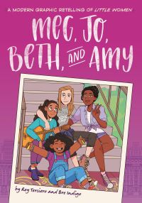 Book Cover for Meg, Jo, Beth, and Amy by Rey Terciero