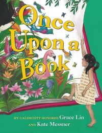 Book Cover for Once Upon a Book by Grace Lin, Kate Messner