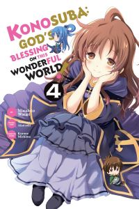 Book Cover for Konosuba Vol. 4 by Natsume Akatsuki