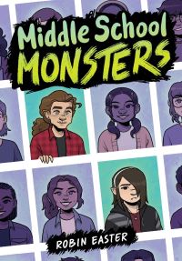 Book Cover for Middle School Monsters by Robin Easter