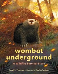 Book Cover for Wombat Underground by Sarah L Thomson