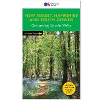 Book Cover for New Forest, Hampshire and South Downs by David Foster, Great Britain Ordnance Survey