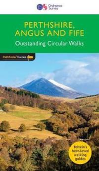 Book Cover for Perthshire, Angus and Fife by Felicity Martin, Great Britain Ordnance Survey.