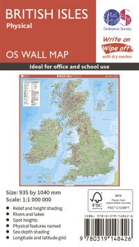 Book Cover for British Isles Physical by 