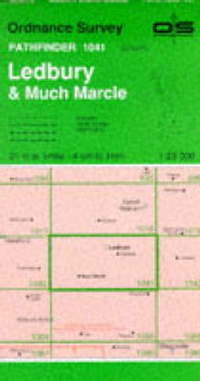 Book Cover for Pathfinder Maps. Sheet 1041 (SO63/73) Ledbury and Much Marcle by Ordnance Survey