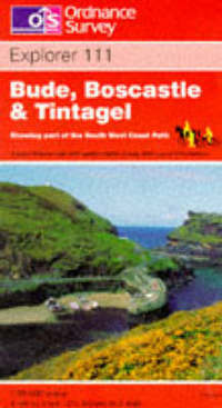 Book Cover for Bude, Boscastle & Tintagel by Ordnance Survey