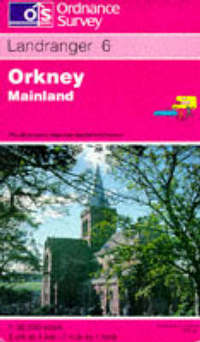 Book Cover for Landranger Maps. Sheet 6 Orkney - Mainland by Ordnance Survey
