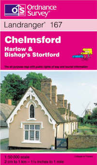 Book Cover for Chelmsford, Harlow and Bishop's Stortford by Ordnance Survey