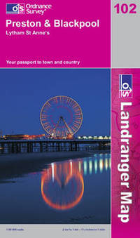 Book Cover for Preston & Blackpool by Great Britain Ordnance Survey