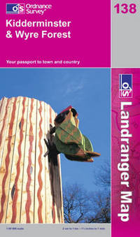 Book Cover for Kidderminster & Wyre Forest by Great Britain Ordnance Survey