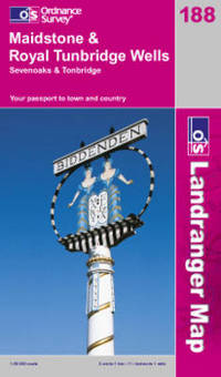 Book Cover for Maidstone & Royal Tunbridge Wells by Great Britain Ordnance Survey