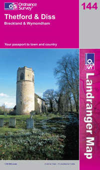 Book Cover for Thetford & Diss by Great Britain Ordnance Survey