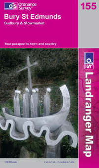 Book Cover for Bury St Edmunds by Great Britain Ordnance Survey
