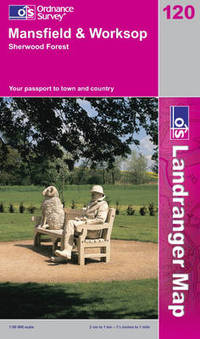 Book Cover for Mansfield & Worksop by Great Britain Ordnance Survey
