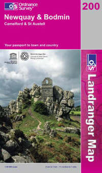 Book Cover for Newquay & Bodmin by Great Britain Ordnance Survey