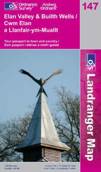 Book Cover for Elan Valley & Builth Wells by Great Britain Ordnance Survey