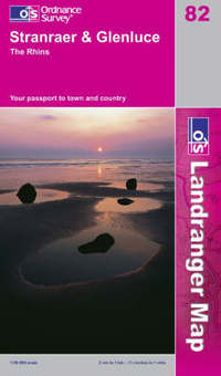 Book Cover for Stranraer & Glenluce by Great Britain Ordnance Survey