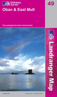 Book Cover for Oban & East Mull by Great Britain Ordnance Survey