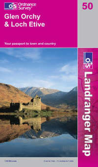 Book Cover for Glen Orchy & Loch Etive by Great Britain Ordnance Survey