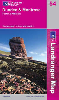 Book Cover for Dundee & Montrose by Great Britain Ordnance Survey