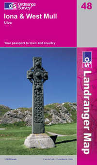 Book Cover for Iona & West Mull by Great Britain Ordnance Survey