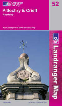 Book Cover for Pitlochry & Crieff by Great Britain Ordnance Survey