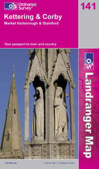 Book Cover for Kettering & Corby by Great Britain Ordnance Survey