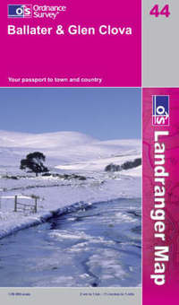 Book Cover for Ballater & Glen Clova by Great Britain Ordnance Survey