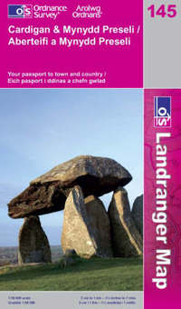 Book Cover for Cardigan & Mynydd Preseli by Great Britain Ordnance Survey