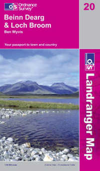 Book Cover for Beinn Dearg & Loch Broom by Great Britain Ordnance Survey