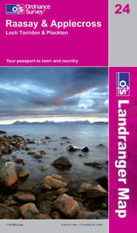 Book Cover for Raasay & Applecross by Great Britain Ordnance Survey