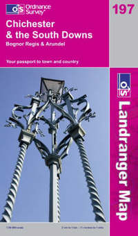 Book Cover for Chichester & The South Downs by Great Britain Ordnance Survey